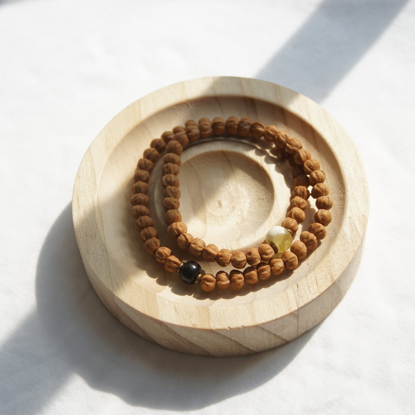 Cacumen Platycladi Bodhi Double Wrap Mala